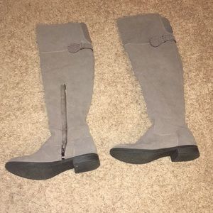 OTK grey boots